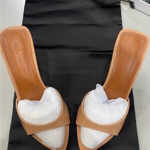 Tan Mules for Women